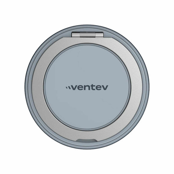 Ventev Qi2 15W Wireless Magnetic Charger with Stand Silver