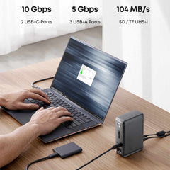 Anker 13-in-1 USB-C Docking Station/Triple Display Gray