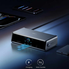 Anker Prime Docking Station with 14-Port Triple Smart Display 140W Max Gray