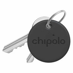 Chipolo ONE Spot 4 Pack Bluetooth Item Finder (Works with the Apple Find My Network) Almost Black