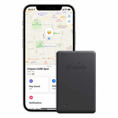 Chipolo Card Spot (Works with the Apple Find My Network) Almost Black