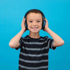 IFCPHJKPROTECTRNVY122 JBuddies Protect Kids Hearing Protection Navy