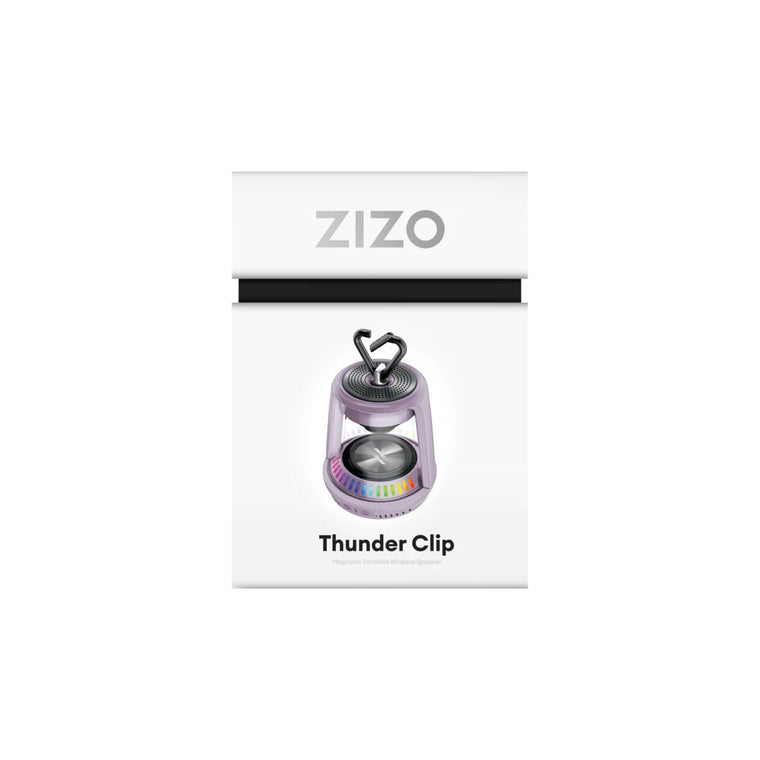 ZIZO Thunder Clip Portable Wireless Speaker Purple