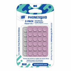 BEPHSQ2PW 2 Pack PhoneSquid White & Pink