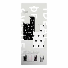 Ideal of Sweden Print Pack Ecru Noir for iPhone 17/iPhone 16