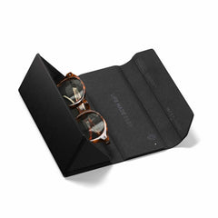 Satechi Vegan-Leather FindAll Glasses Case Black