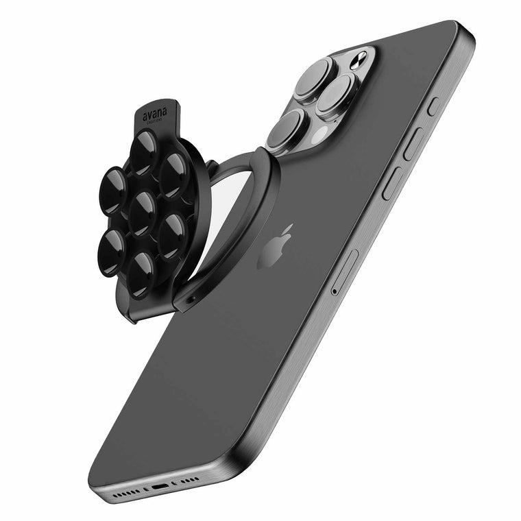 Avana Stick-On MagSafe Stand Black