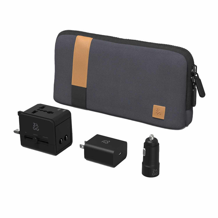 103219653 Desktop Essentials Travel Kit Black/Gray