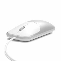 Satechi Slim LX Wired Mouse Silver
