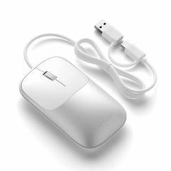 Satechi Slim LX Wired Mouse Silver