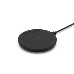 Belkin BoostCharge Wireless Charging Pad 10W with QC 3.0 Wall Charger and Cable Black
