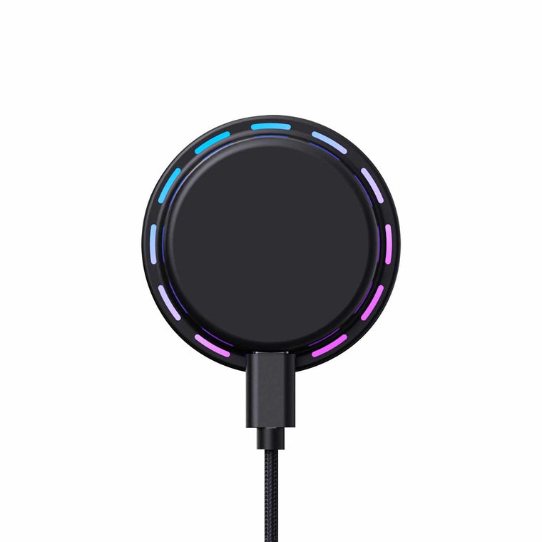 ETHQILED Lucid Charge Wireless Charger Black Multi-Color