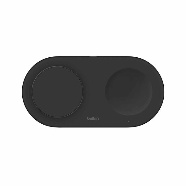 Belkin BoostCharge Qi2 2-in-1 Charging Pad 5W with USB-C Port Black
