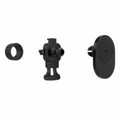 Blu Element Qi2 Wireless Charging Car Mount 15W MagSafe Compatible Black