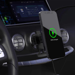 BEWCQi2CAR Qi2 Wireless Charging Car Mount 15W MagSafe Compatible Black