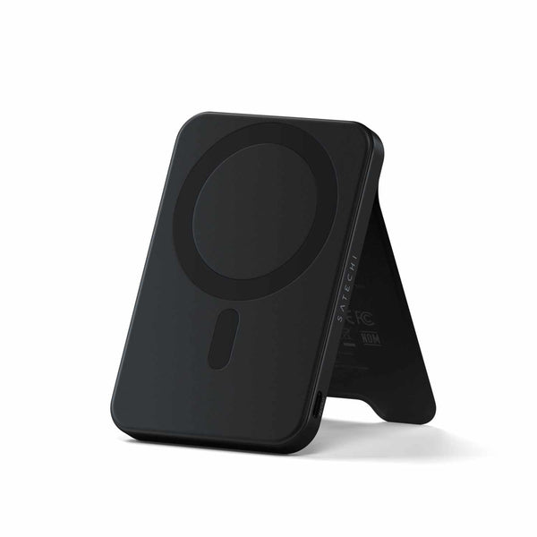 STB5Q2SK Qi2 5K Magnetic Power Bank with Stand Black