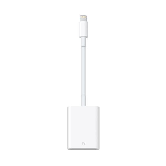 MJYT2AMA Lightning to SD Card Camera Reader White