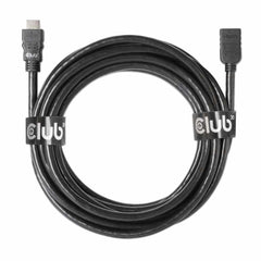 Club3D High Speed HDMI 4K60HZ Extension Cable 5m/16.4ft Male/Female 26 AWG Adapter Black