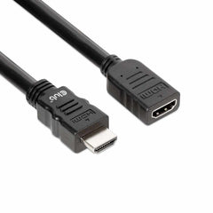 Club3D High Speed HDMI 4K60HZ Extension Cable 5m/16.4ft Male/Female 26 AWG Adapter Black