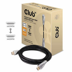 Club3D Premium High Speed HDMI 2.0 4K60Hz UHD Cable 1 m/3.28ft Adapter Black