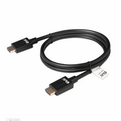 Club3D HDMI 2.1 Male to HDMI 2.1 Male Ultra High Speed 4K120HZ 8K60HZ 1m/3.28ft Adapter CERTIFIED Black