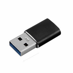 Bulk Packaging USB 3.1 Male to USB-C 3.1 Female Adapter Black