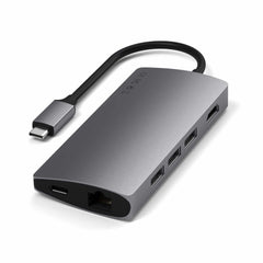 Satechi Type-C Multi-Port Adapter 4K Ethernet v2 Space Grey