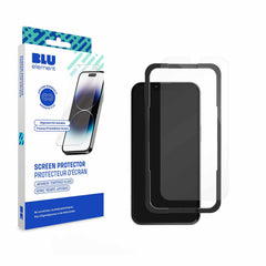 Blu Element Tempered Glass Screen Protector with Installation Kit for iPhone 17e/16e/14/13/13 Pro/12/12 Pro