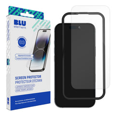 Blu Element Tempered Glass Screen Protector with Installation Kit for iPhone 16/15