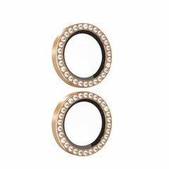 Kate Spade Aluminum Ring Lens Protector Set In Stone Gold for iPhone 16/16 Plus