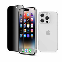 22 Cases Privacy Tempered Glass for iPhone 16 Pro