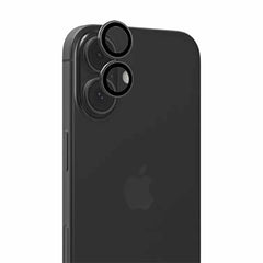 ZAGG InvisibleShield Glass Elite Anti-Reflective Lens Protector Black for iPhone 16/16 Plus