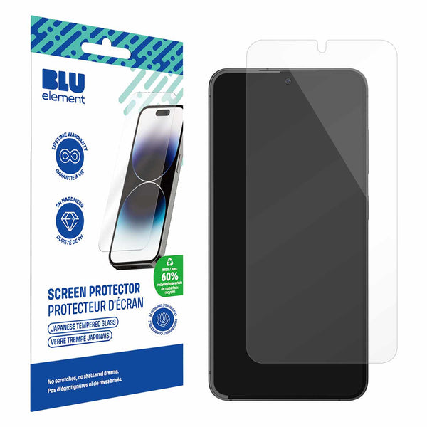 Blu Element Tempered Glass Screen Protector from Recycled Materials for Samsung Galaxy S25 FE