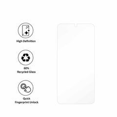Blu Element Tempered Glass Screen Protector from Recycled Materials for Samsung Galaxy S26 FE/S25 FE/A57 5G