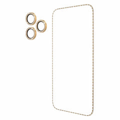 KS058002 Screen/Lens Protector Style Kit iPhone 17 Pro Max Set in Stone Gold