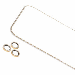 KS058002 Screen/Lens Protector Style Kit iPhone 17 Pro Max Set in Stone Gold