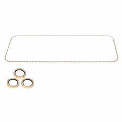 Kate Spade Screen/Lens Protector Style Kit Set in Stone Gold for iPhone 17 Pro Max