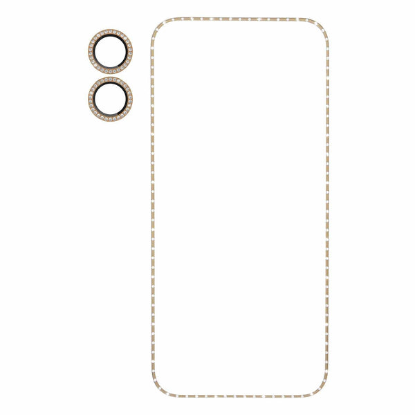 KS057998 Screen/Lens Protector Style Kit iPhone 17 Set in Stone Gold