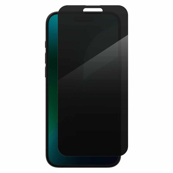 ZAGG InvisibleShield Glass Elite 2-Way Privacy Screen Protector for iPhone 16 Plus/15 Plus