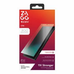 ZAGG InvisibleShield Glass XTR4 Blue Light Screen Protector for Samsung Galaxy S25 Ultra