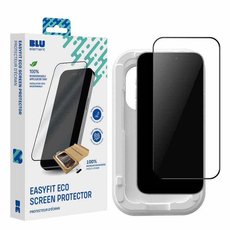 Blu Element EasyFit Eco Screen Protector for iPhone 17/iPhone 16 Pro