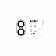 BELPDIP17 Diamond 1 by 1 Lens Protector iPhone 17 Black
