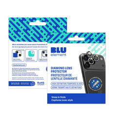 BELPDIP17P17PM Diamond 1 by 1 Lens Protector iPhone 17 Pro/17 Pro Max Grey