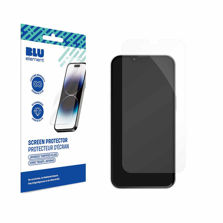 Blu Element Tempered Glass Screen Protector for iPhone 15 Pro Max