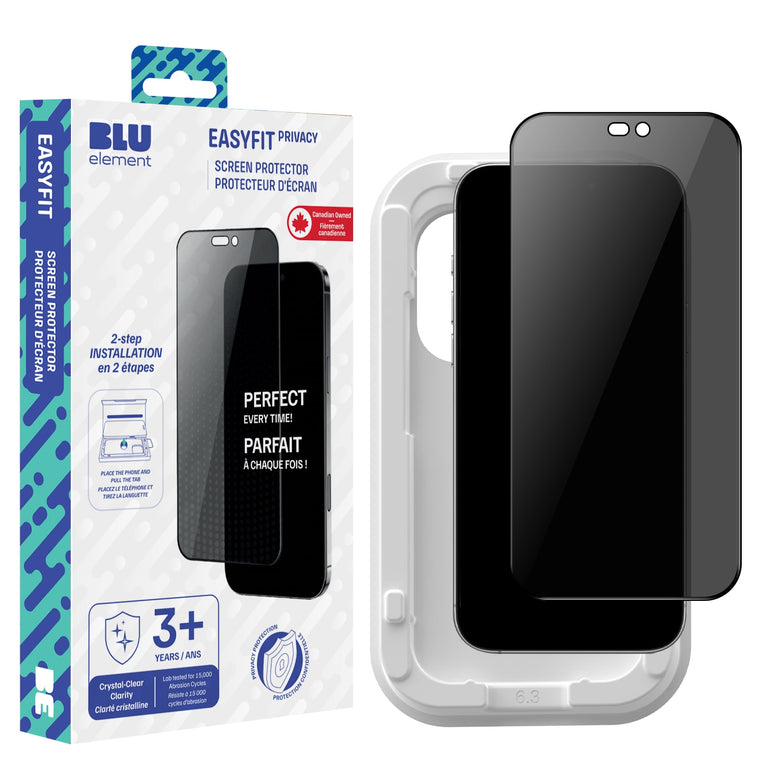 Blu Element EasyFit Privacy Eco Screen Protector for iPhone 18 Pro
