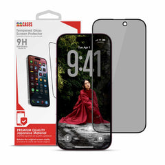 22 Cases Privacy Glass Screen Protector with 2.5D Curved Edge for iPhone 18 Pro Max
