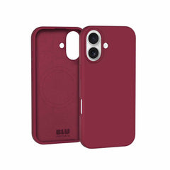 BESMG175 Silicone MagSafe Case iPhone 17 Cranberry