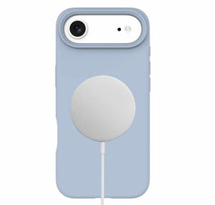 BESMG17A4 Silicone MagSafe Case iPhone Air Pastel Blue