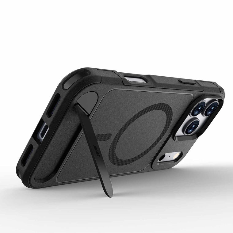BEARLK177 Armour Ultra MagSafe w/Kickstand Case iPhone 17 Pro Max Black