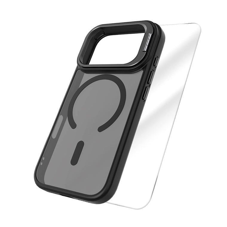 BEDBCK173 Duo Protection Bundle - Chromatic Kick MagSafe Case iPhone 17 Pro Black
